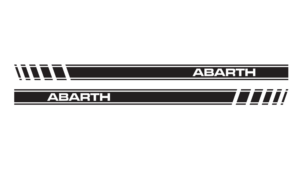 Fiat 500 Abarth Streifen