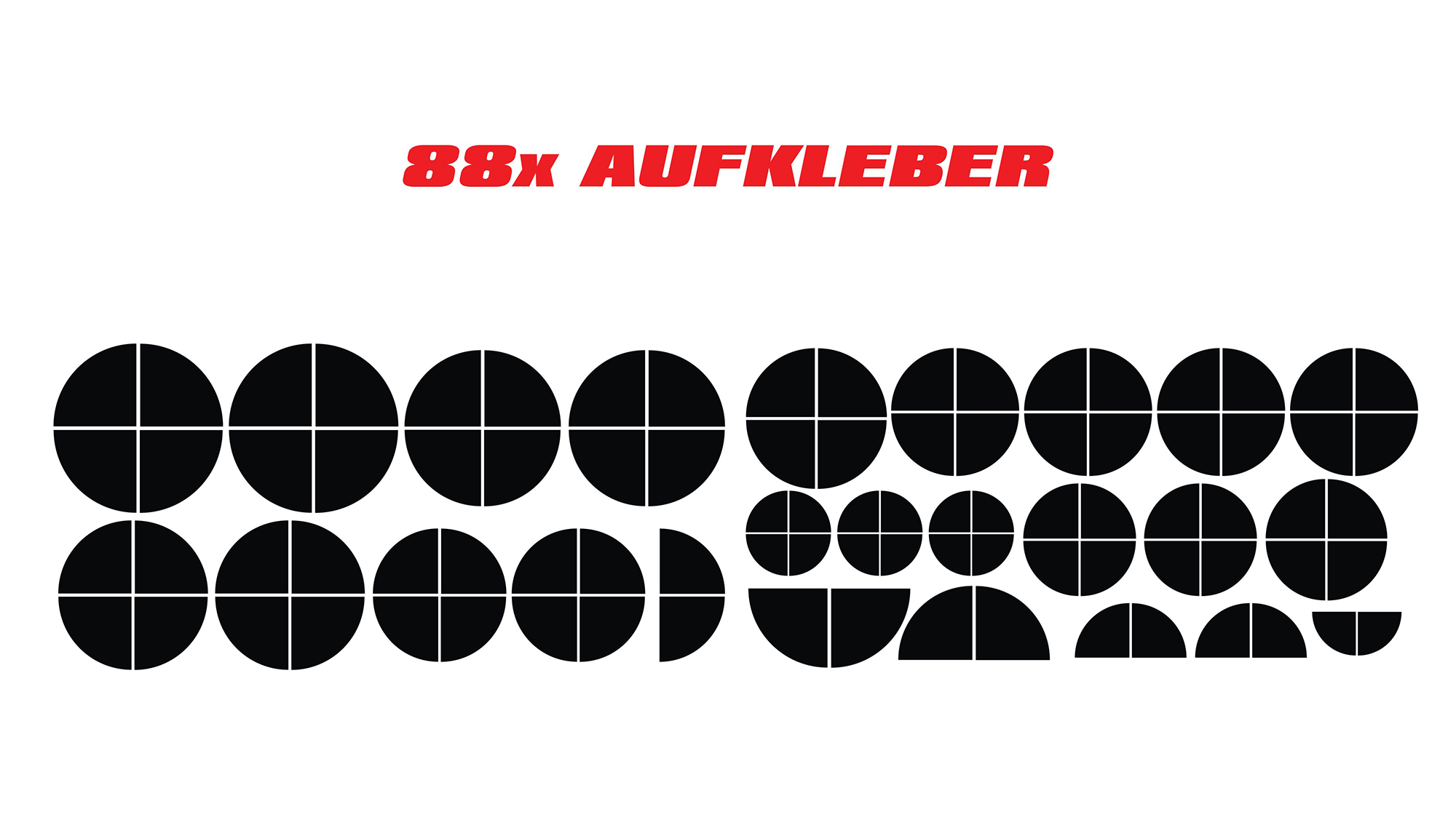 Emblem Ecken Aufkleber – wtfolierung