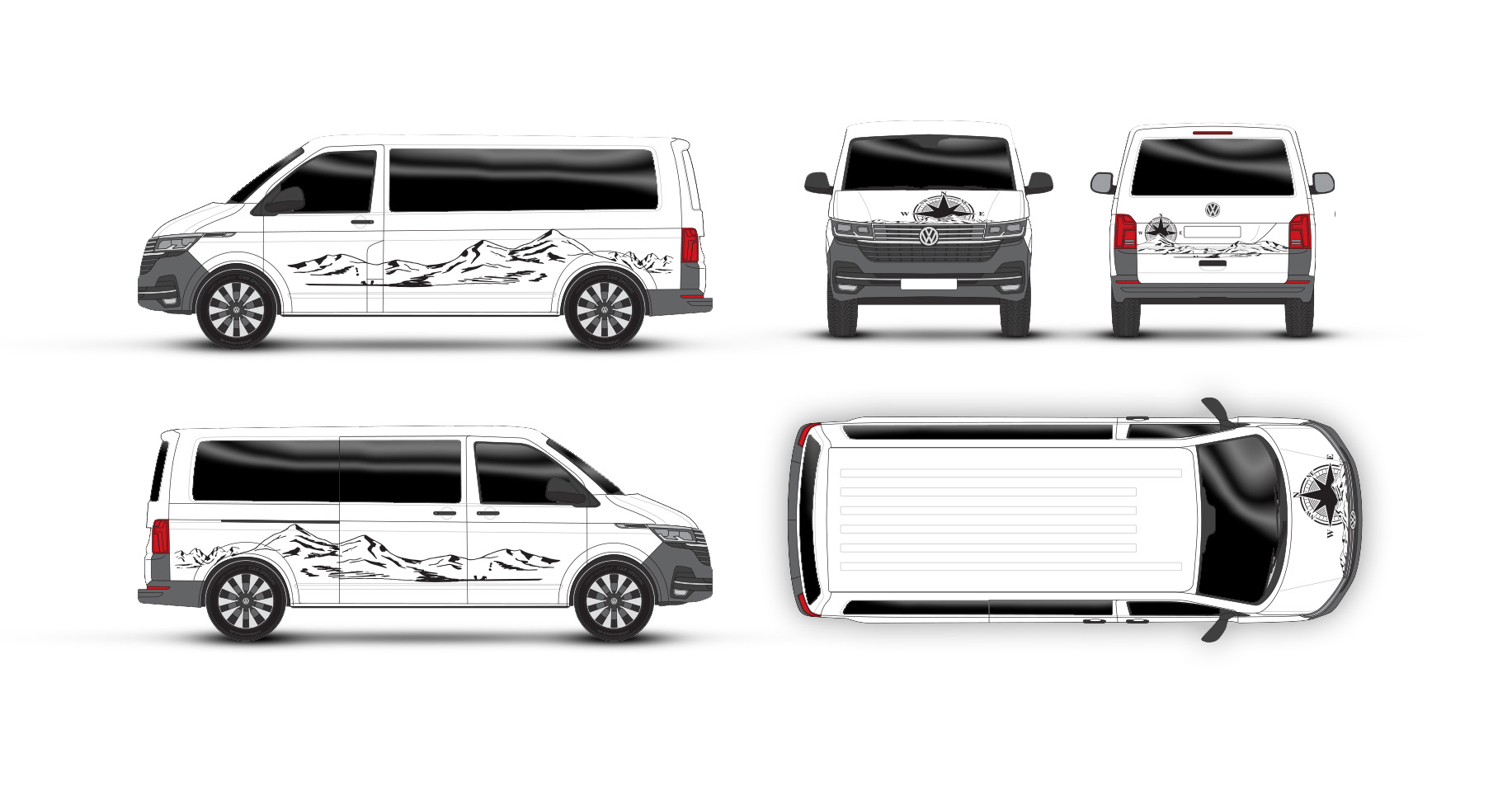 VW TRANSPORTER MOUNTAIN