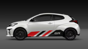 Toyota Yaris GR Streifen
