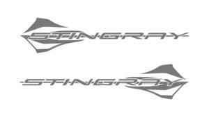 Corvette C7 – Stingray – Seitenstreifen Aufkleber Dekor Set – 2049