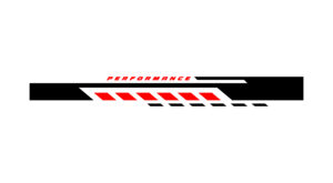 Performance Auto Rennstreifen Streifen Stripe Universal